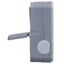 Legrand 069746L Plexo New FRAP SSDO+Wechselschalter horizontal & vertikal SL,EB, IP44 IK08, Grau