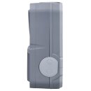 Legrand 069746L Plexo New FRAP SSDO+Wechselschalter horizontal & vertikal SL,EB, IP44 IK08, Grau