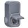 Legrand 069746L Plexo New FRAP SSDO+Wechselschalter horizontal & vertikal SL,EB, IP44 IK08, Grau