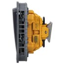Legrand 069841L Plexo New Einsatz Taster Wechselkontakt 10 A, Steckklemmen, IP55 IK08, Anthrazit