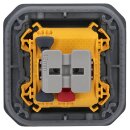 Legrand 069841L Plexo New Einsatz Taster Wechselkontakt 10 A, Steckklemmen, IP55 IK08, Anthrazit