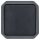 Legrand 069841L Plexo New Einsatz Taster Wechselkontakt 10 A, Steckklemmen, IP55 IK08, Anthrazit