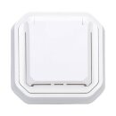 Legrand 069870L Plexo New FRUP Steckdose F/B Std Steckklemmen EB, IP55, IK 08, Ultraweiß