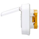 Legrand 069870L Plexo New FRUP Steckdose F/B Std Steckklemmen EB, IP55, IK 08, Ultraweiß