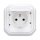 Legrand 069870L Plexo New FRUP Steckdose F/B Std Steckklemmen EB, IP55, IK 08, Ultraweiß