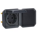 Legrand 069879L Plexo New Einsatz 2-f vorverdrahtete SSDO...