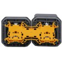 Legrand 069879L Plexo New Einsatz 2-f vorverdrahtete SSDO horizontal, SL, EB,IP44IK08, Anthrazit