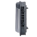 Legrand 069880L Plexo New Einsatz Mosaic Adapter mit transparentem Klappdeckel Anthrazit