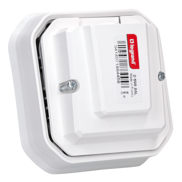 Legrand 069888L Plexo New FRUP Kabelauslass mit Zugentlastung, IP 55, Ultraweiß