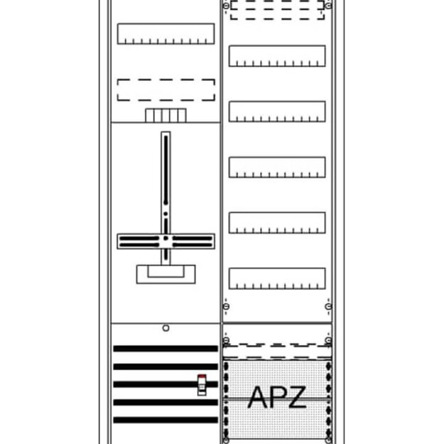 Striebel 2CPX054270R9999 DA27GB Komplettschrank AP Dreipunkt A27 1Z1V5A2