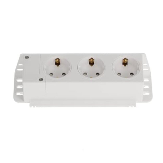 Striebel 2CPX061211R9999 ZE227 3-fach Steckdose Steckdosentöpfe 120° drehbar