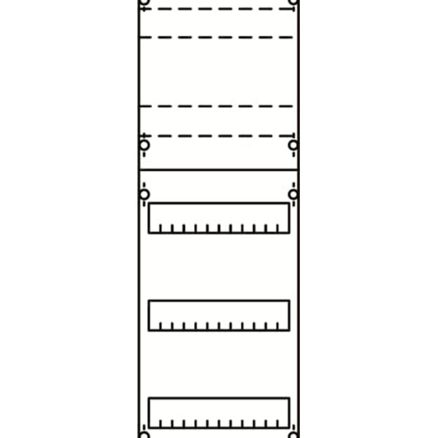 Striebel 2CPX077806R9999 1V1K-150 Verteilerfeld 5RE / 1FB BH1