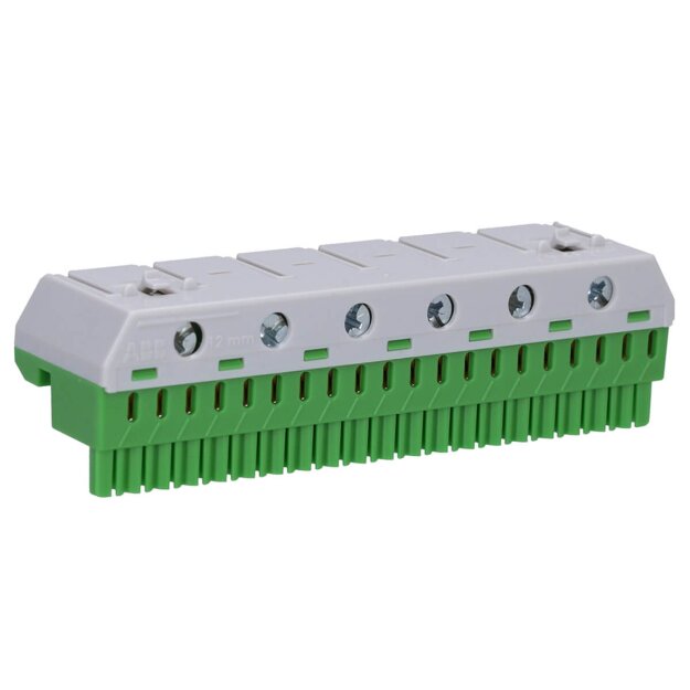 Striebel 2CPX062762R9999 ZK206G PE-Klemmenblock 20x4+6x25qmm Quick-Steckklemme
