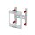 Striebel 2CPX041770R9999 MBT136 Sicherungslasttrennschienen-Modul 2RE / 1FB Leermodul ohne Geräte