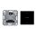 Jung Home Jalousietaster Set 1731JE Jalousieeinsatz + BTLS17101PSW Wippe Schwarz