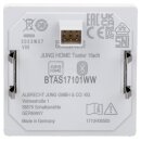 Jung Home Tastdimmer 1723NE Nebenstelle + BTAS17101WW Wippe Alpinweiß Serie AS