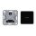 Jung Home Tastdimmer 1723NE Nebenstelle + BTCD17101WW Wippe Schwarz Serie CD