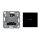 Jung Home Tastdimmer 1711DE Tastdimmer LED + BTLS17101SW Wippe Schwarz Serie LS