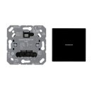 Jung Home Tastdimmer 1710DE Dimmer LED + BTLS17101SW Wippe Serie LS Schwarz