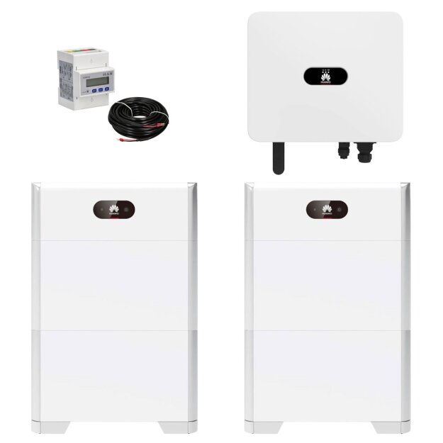 Huawei LUNA2000-20-S0 (4x LUNA2000-5-E0 + 2x LUNA2000-5KW-C0) + SUN2000-17K-MB0 + Smart Direct Meter DTSU666-HW