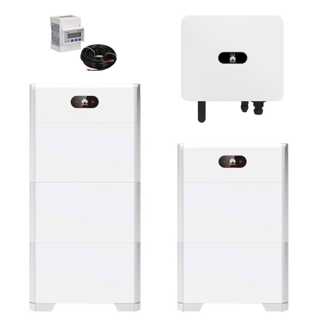 Huawei LUNA2000-25-S0 (5x LUNA2000-5-E0 + 2x LUNA2000-5KW-C0) + SUN2000-20K-MB0 + Smart Direct Meter DTSU666-HW