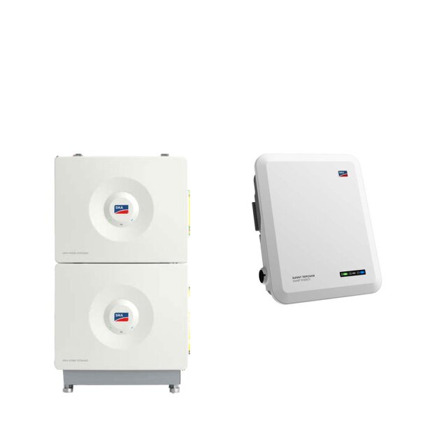 SMA Home Storage 6.5 (2x à 3,2 kWh) + Sunny Tripower SE 10.0 HV-Speichersystem, 6,56 kWh nutzbar, 3-Phasig