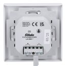 Eltako Funk-Uhren-Thermo-Hygrostat mit Display im E-Design55 reinweiß FUTH55ED/230V-wg