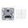 JUNG HOME Tastdimmer 1723NE Nebenstelle 3-Draht + BTLS17102BFWW Taster 2-fach Alpinweiß