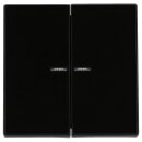 JUNG HOME Tastdimmer 1723NE Nebenstelle 3-Draht + BTLS17102BFSW Taster 2-fach Schwarz