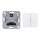 JUNG HOME Tastdimmer 1723NE Nebenstelle 3-Draht + BTCD17102BFWW Taster 2-fach Alpinweiß