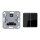 JUNG HOME Tastdimmer 1723NE Nebenstelle 3-Draht + BTCD17102BFSW Taster 2-fach Schwarz