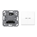 JUNG HOME Tastdimmer Universal LED + BTA17102BFWW Taster...