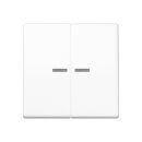 JUNG HOME Tastdimmer Universal LED + BTA17102BFWW Taster...