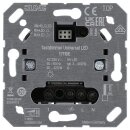 JUNG HOME Tastdimmer Universal LED + BTA17102BFWW Taster 2-fach Alpinweiß