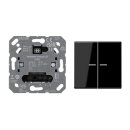 JUNG HOME Tastdimmer Universal LED + BTA17102BFSW Taster...