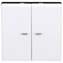 JUNG HOME Tastdimmer Universal LED + BTAS17102BFWW Taster...