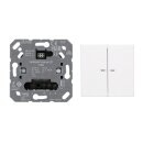 JUNG HOME Tastdimmer Universal LED + BTLS17102BFWW Taster...