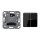 JUNG HOME Tastdimmer Universal LED + BTCD17102BFSW Taster 2-fach Schwarz