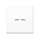 JUNG HOME Tastdimmer Standard + BTA17102BFWW Taster...