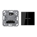 JUNG HOME Tastdimmer Standard + BTA17102BFSW Taster 2-fach Schwarz