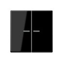 JUNG HOME Tastdimmer Standard + BTA17102BFSW Taster 2-fach Schwarz