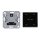 JUNG HOME Jalousietaster-Set mit  1723NE Nebenstelle 3-Draht + BTA17102PSW Taster 2-fach mit Pfeilsymbolen Schwarz