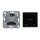 JUNG HOME 1731JE Jalousieeinsatz Universal + BTA17102PSW Taster 2-fach mit Pfeilsymbolen Schwarz