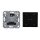 JUNG HOME 1731JE Jalousieeinsatz Universal + BTLS17102PSW Taster 2-fach mit Pfeilsymbolen Schwarz