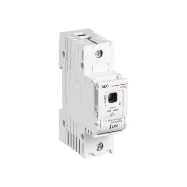 AEG LD021+ Sich.-Lasttrennschalter D02 1 polig  63A 2CDE101005R1905