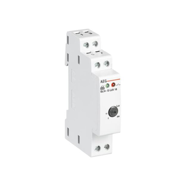 AEG GLX+ Q LUX 16 Dämmerungsschalter Modular Helligkeitsbereich 2-200 lux 2CSM666307R1341