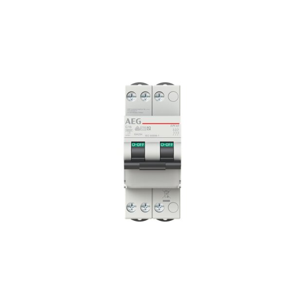 AEG EPC63 C25 LS-Schalter 6kA Unibis 3P 25A C-Charakteristik 2TE 4TQA694296R0000