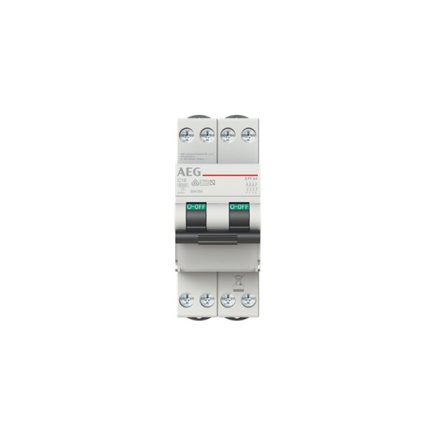 AEG EPC64 C06 LS-Schalter 6kA Unibis 4P 6A C-Charakteristik 2TE 4TQA694298R0000