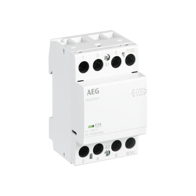 AEG VI634001 Installationsschütz 4S/0Ö 24 V AC/DC QTY 4 4TQB115514R0000