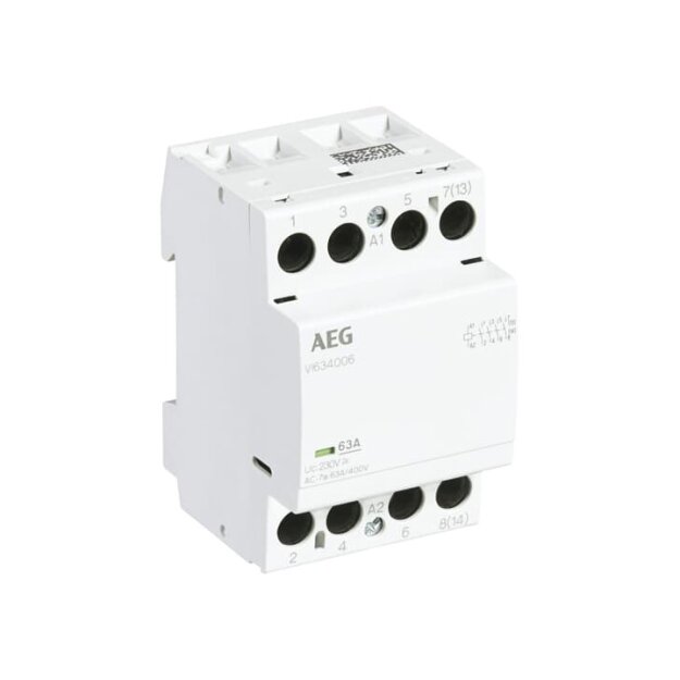 AEG VI634006 Installationsschütz 4S/0Ö 230 V AC QTY 4 4TQB115564R0000